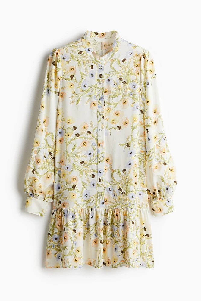 Robe en viscose à motif