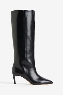 Knee-high Heeled Boots