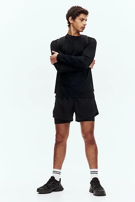 Double-Layered Sports Shorts with DryMove™