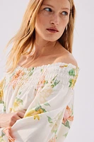 Off-the-shoulder Blouse