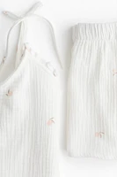 Pyjama en mousseline de coton