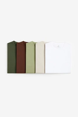 Lot de 5 T-shirts Coupe Amincie