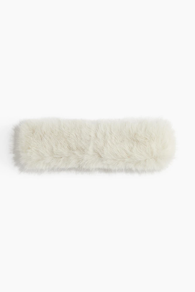 Fleece-Lined Fluffy Headband