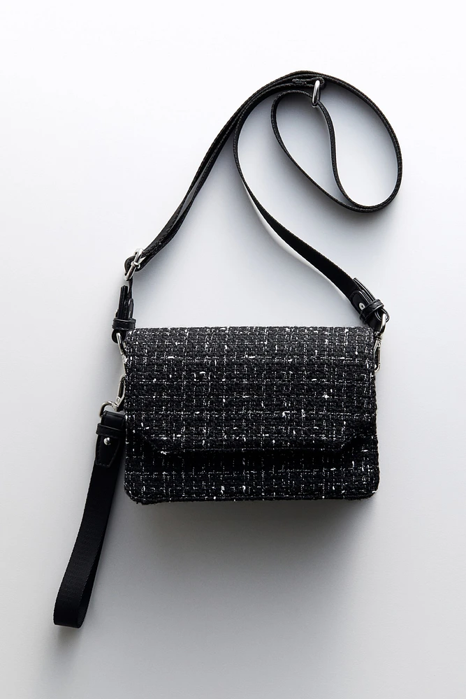 Bouclé Crossbody Bag