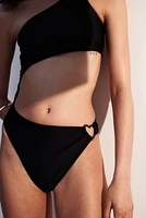 One-shoulder Cut-out Swimsuit