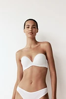 Microfiber Super Push-up Balconette Bra