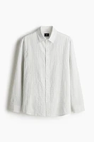 Loose-Fit Textured Shirt