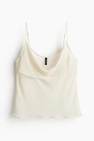 Cowl-neck Camisole Top