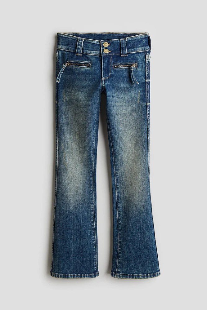 Jean Taille Basse à jambes semi-évasées