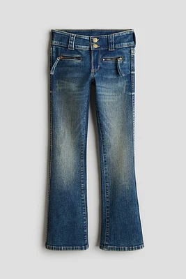 Jean Taille Basse à jambes semi-évasées