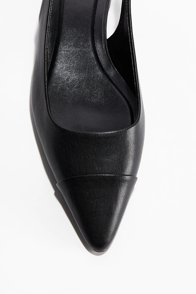 Pointed Slingbacks