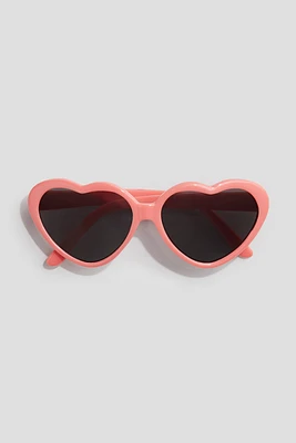 Lunettes de soleil cœurs