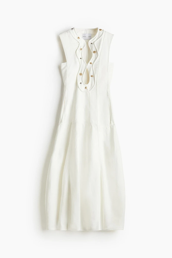 A-Line Dress with Studs