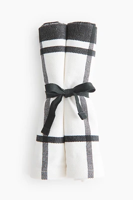 Lot de 2 serviettes de table