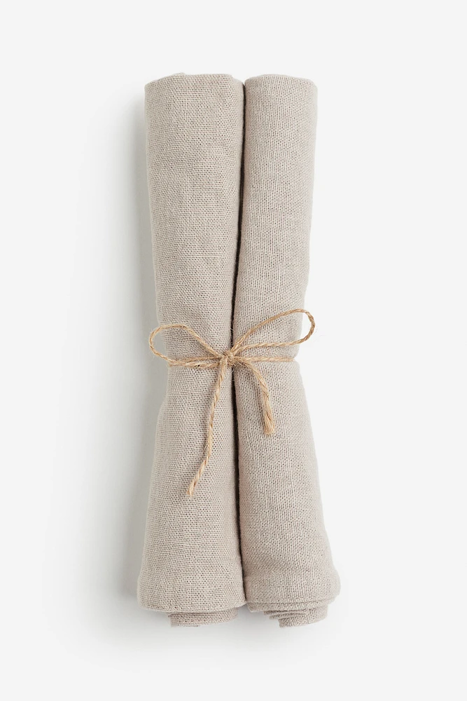 2-pack Linen-blend Napkins