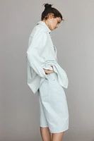 Feather Soft Oversized Denim Shirt