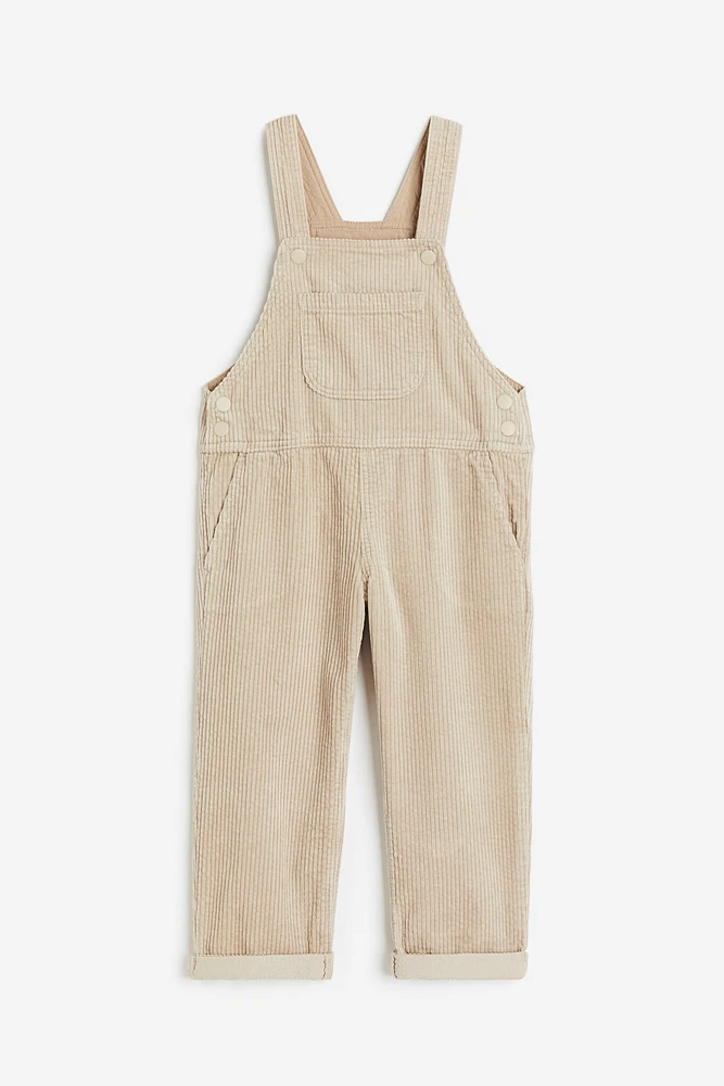 Cotton Corduroy Overalls