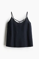 Linen-Blend Camisole Top