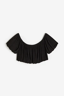 Draped Crop Top