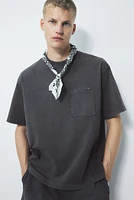 Loose-Fit Washed T-Shirt