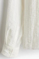 Regular-Fit Jacquard-Weave Resort Shirt