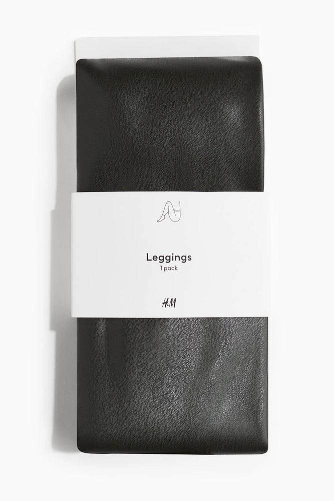Coated Leggings