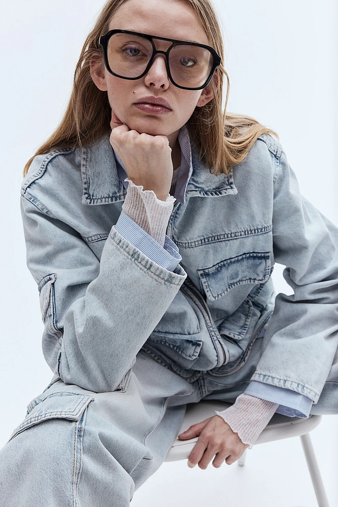 Denim Utility Jacket