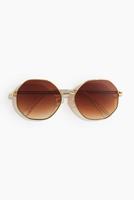 Lunettes de soleil à monture fine