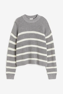 Rib-knit Sweater