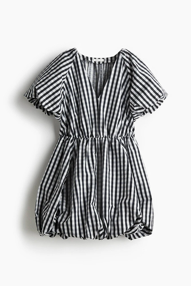 Bubble-Hem Dress