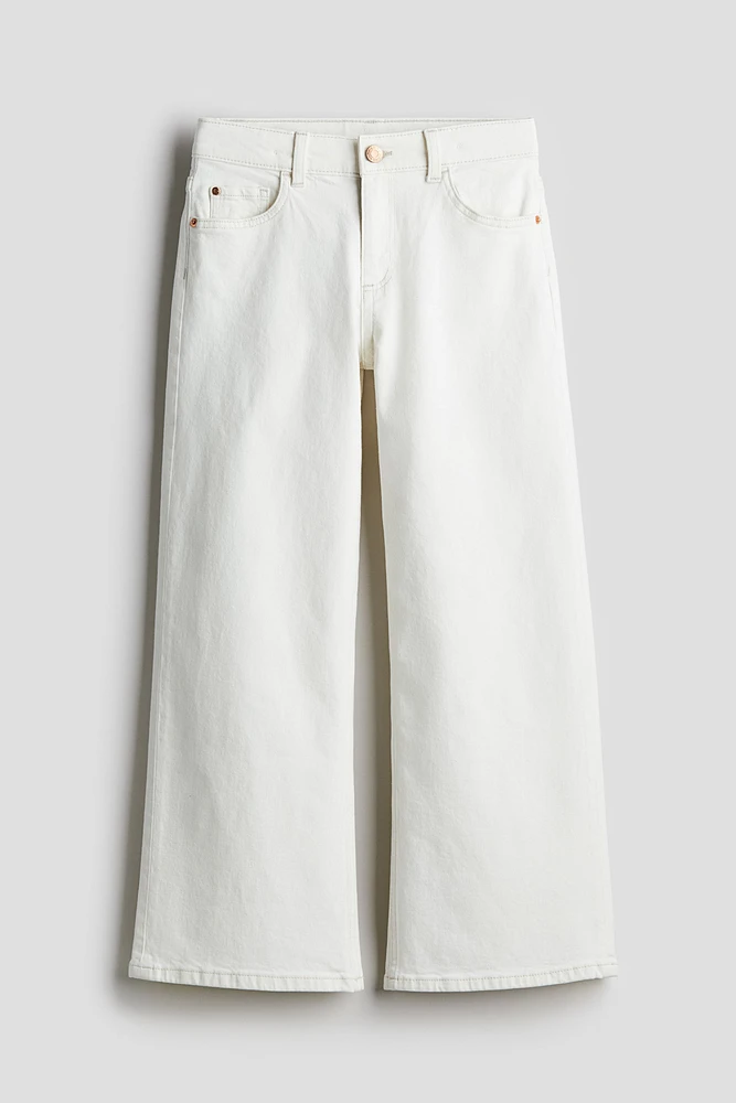 Loose Fit Wide Leg Low Jeans