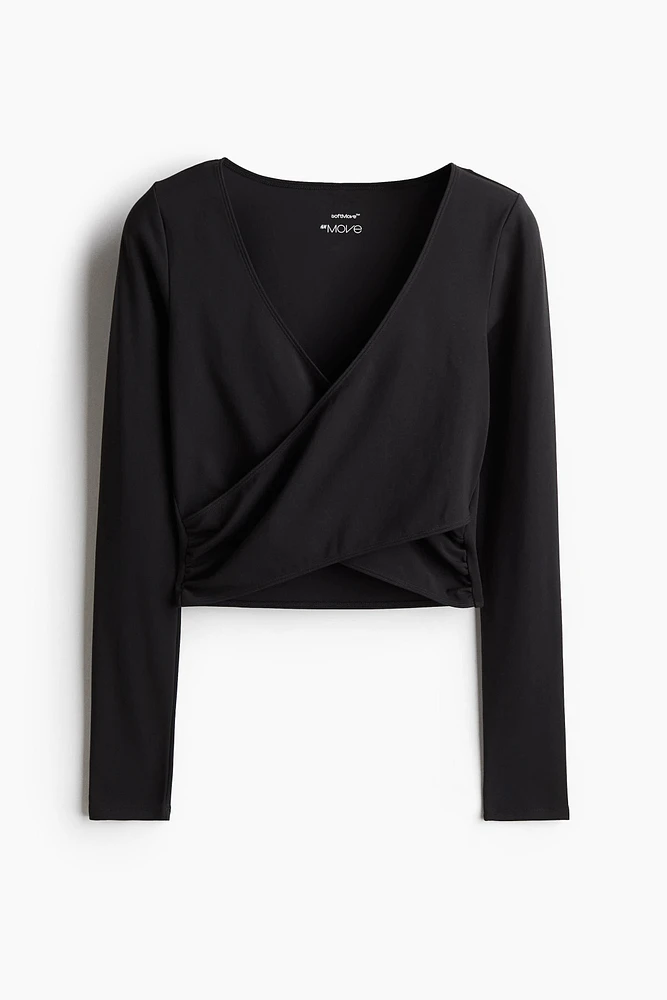 Sports Wrap Top with SoftMove™