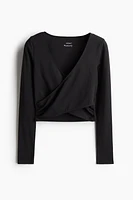 Sports Wrap Top with SoftMove™