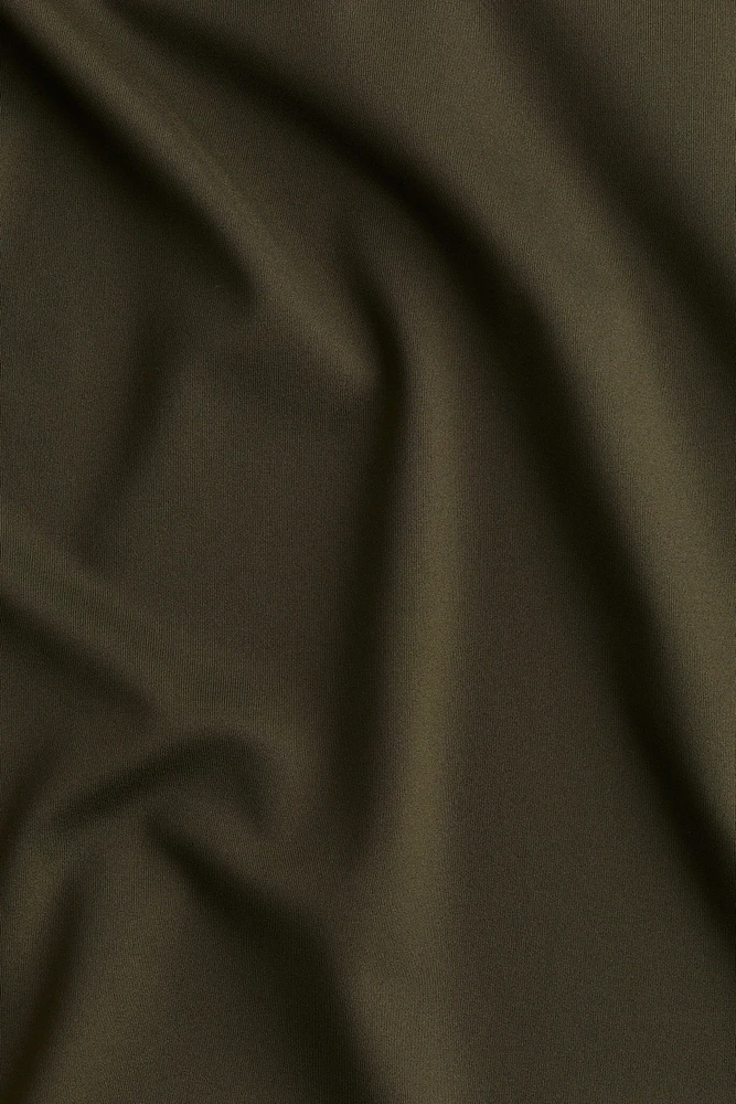 Boat-Neck Jersey Top