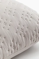 Housse de coussin matelassée