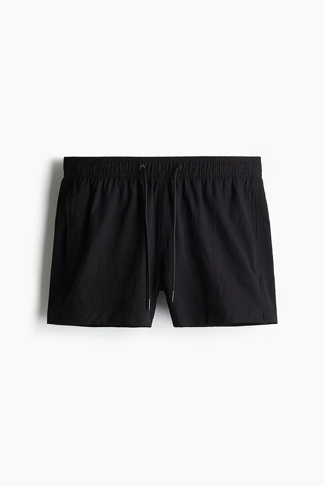 Seersucker Swim Shorts