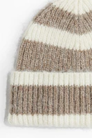 Rib-Knit Beanie