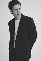 Relaxed-Fit Double-Breasted Blazer