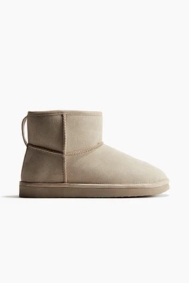 Bottines chaudement doublées