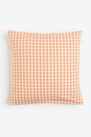 Checked Cushion Cover