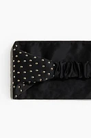 Studded Satin Hairband