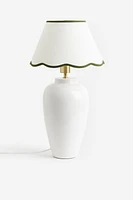 Scalloped-edge Lampshade