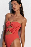 Maillot de bain bandeau coussiné
