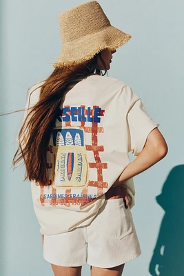 T-shirt grande taille avec motif