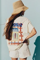 T-shirt grande taille avec motif