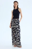 Cotton Drawstring Pants