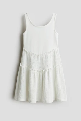Textured Jersey Dress