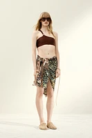 One-shoulder bikini top
