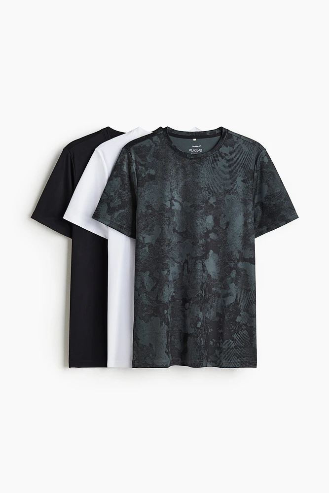 3-Pack Regular-Fit Sports Shirts with DryMove™
