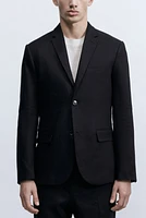 Slim-Fit Linen Jacket